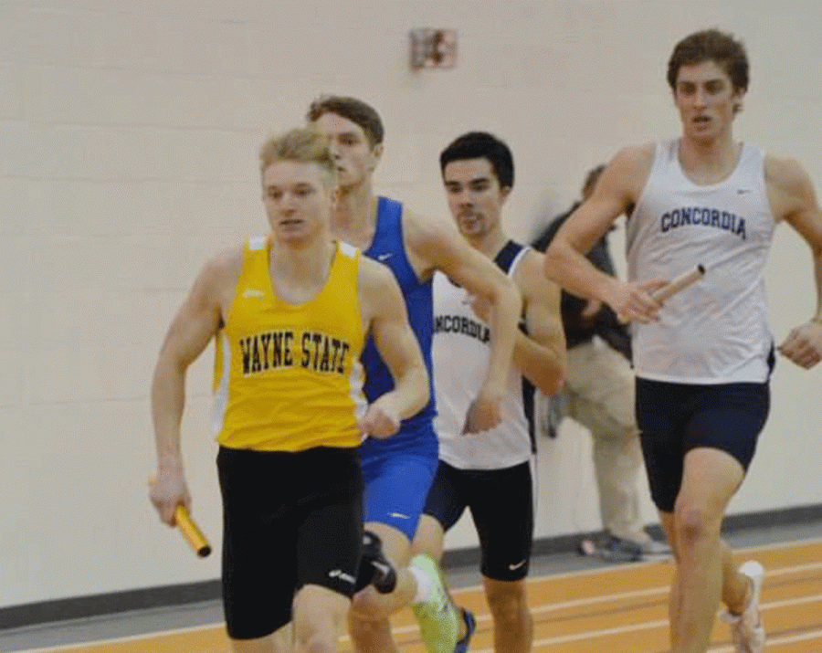 Zach Thomsen set a new school record in the 600 meter run with a time of 1:20.58. Thomsen also competed on the 4 X 800 relay team that placed second.