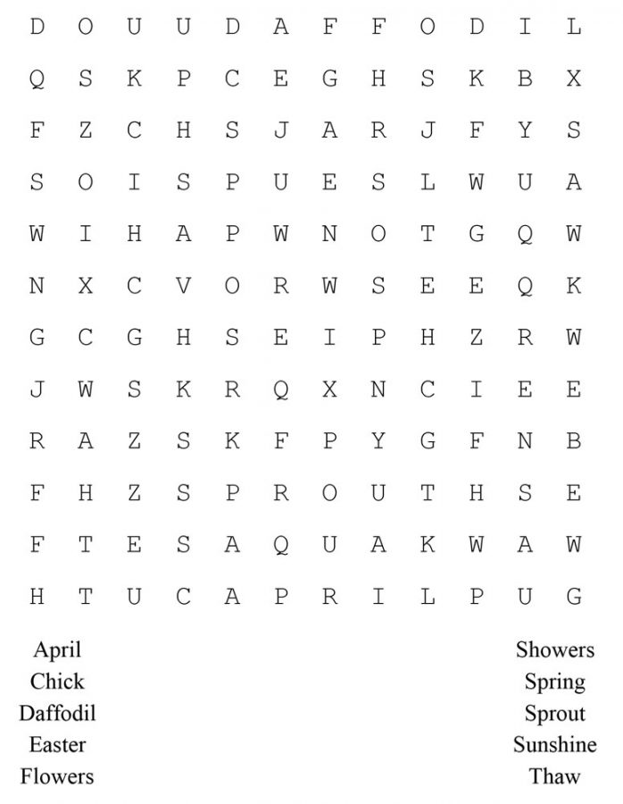 Spring+Word+Search