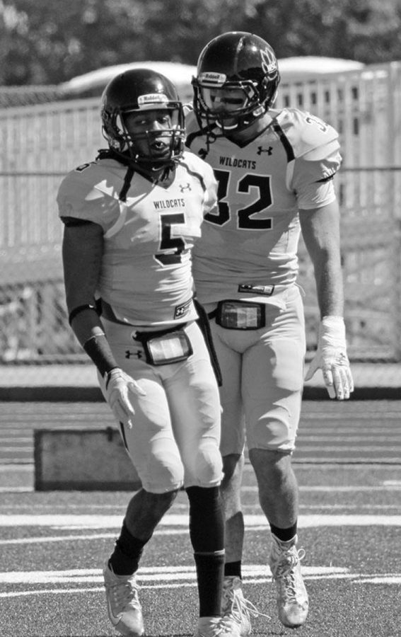 J’Ron Erby celebrates after making a big play during his senior year at Wayne State. J’Ron hopes to continue making big plays at the next level, whether it be the National Football League, the Canadian Football League, or any other professional league looking for his talents.