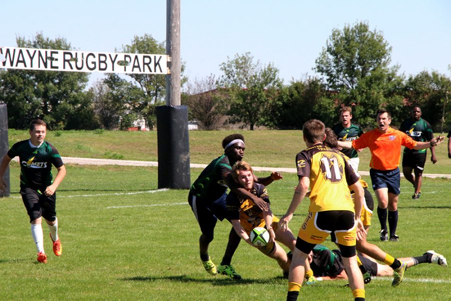 Both the men’s and women’s WSC rugby teams faced off against good teams in last weeks Rookie Rumble Vets Fumble Tournament held at Tompkins Rugby park in Wayne.