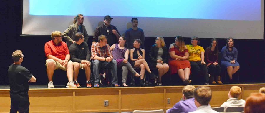 After each film was shown, the cast and crew answered questions from the audience.