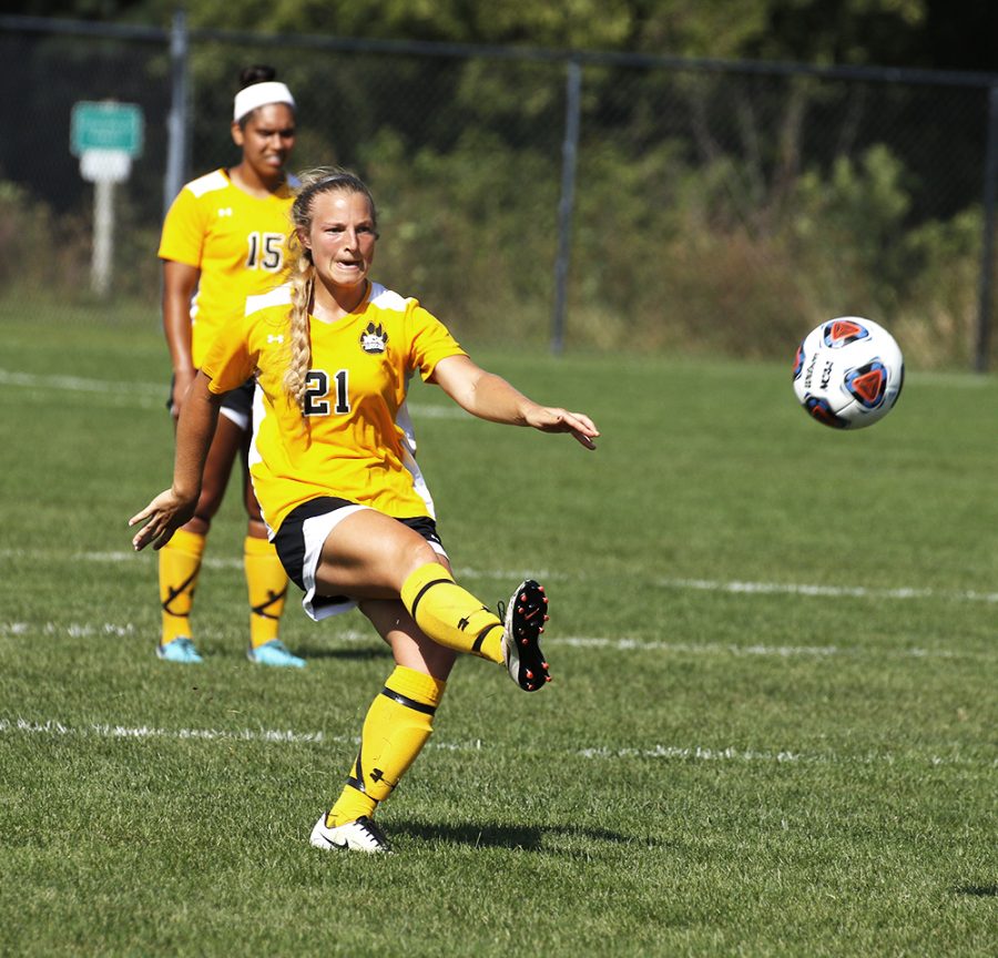 Natalie Rech has played her last socer game as a Wildcat, but not before starting 71 consecutive games at WSC. The senior from Blair, Nebraska, tore her ACL during high school and considered quitting soccer.