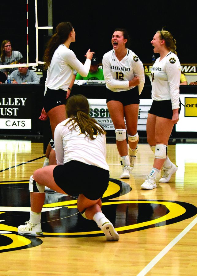 Volleyball continuing to rake up victories