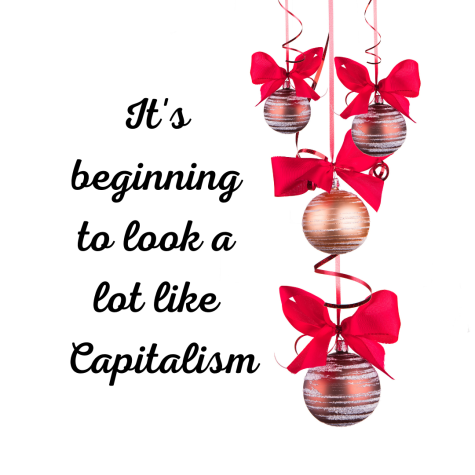 Its beginning to look a lot like capitalism and each year it feels as if the Christmas season is pushed a month ahead of schedule.
Graphic courtesy of Agnes Kurtzhals.