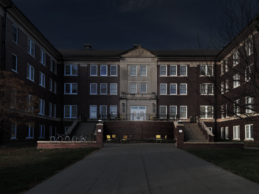 The ghost of Neihardt Hall is a campus legend. Almost every student has heard about her, yet very few know anything beyond that basic story. Photo courtesy of WSC Media Relations.