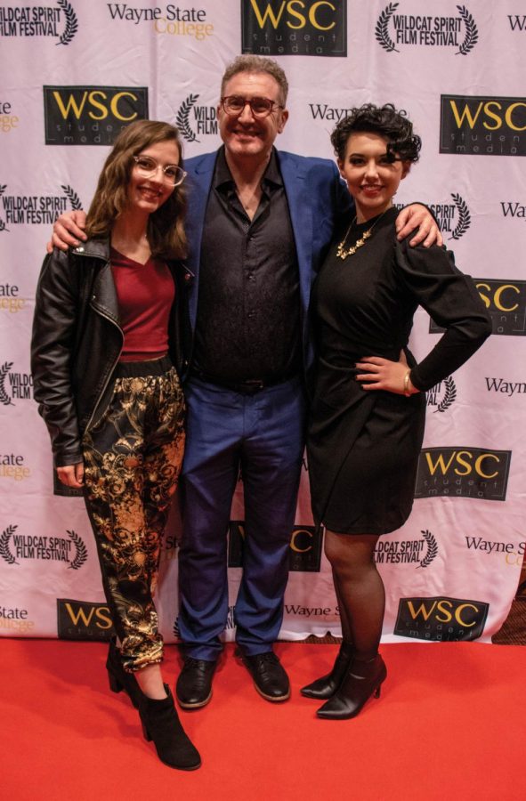 Left to right: Ally Boyd, Mike White, and Shelby Hagerdon. Together the three of them directed The Queen of Pandoras Box.