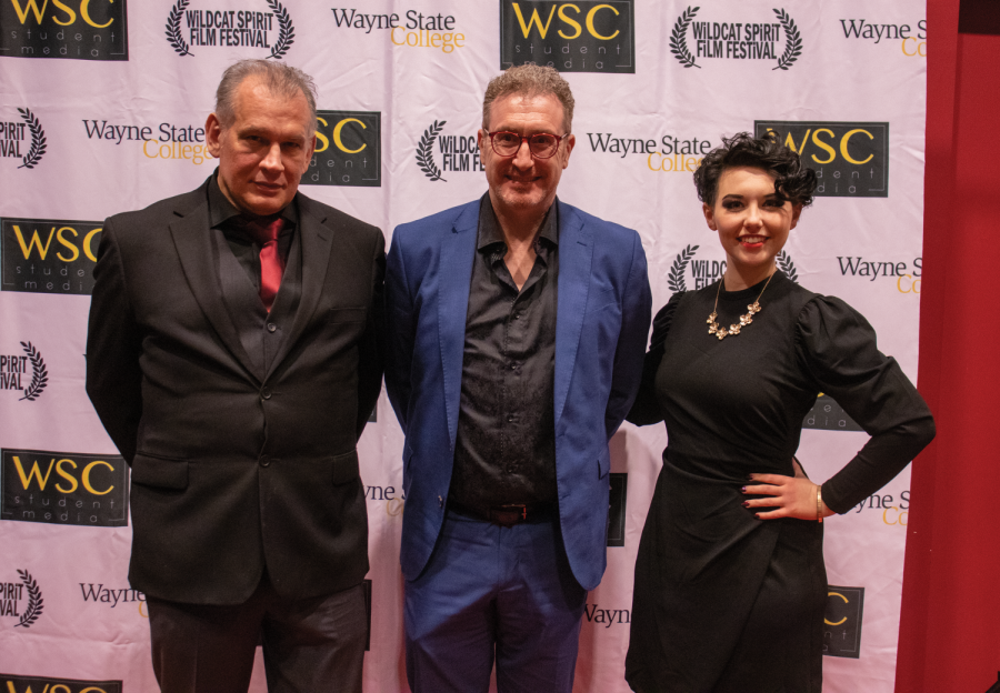 Left to right: Marc Fustos, executive director, White White, producer, director, and writer, and Shelby, producer, director, and writer.