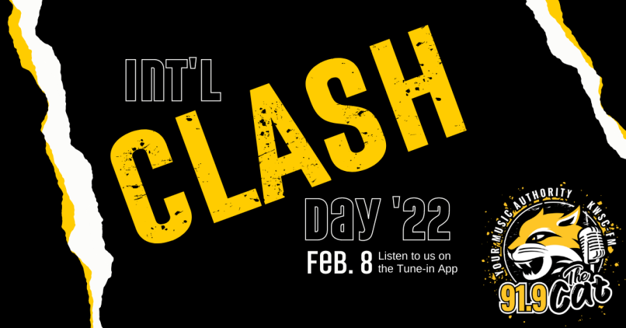 The+on-campus+radio+station%2C+KWSC-FM+91.9+The+Cat+will+be+celebrating+the+10th+Annual+International+Clash+Day+on+Tuesday%2C+Feb.+8.