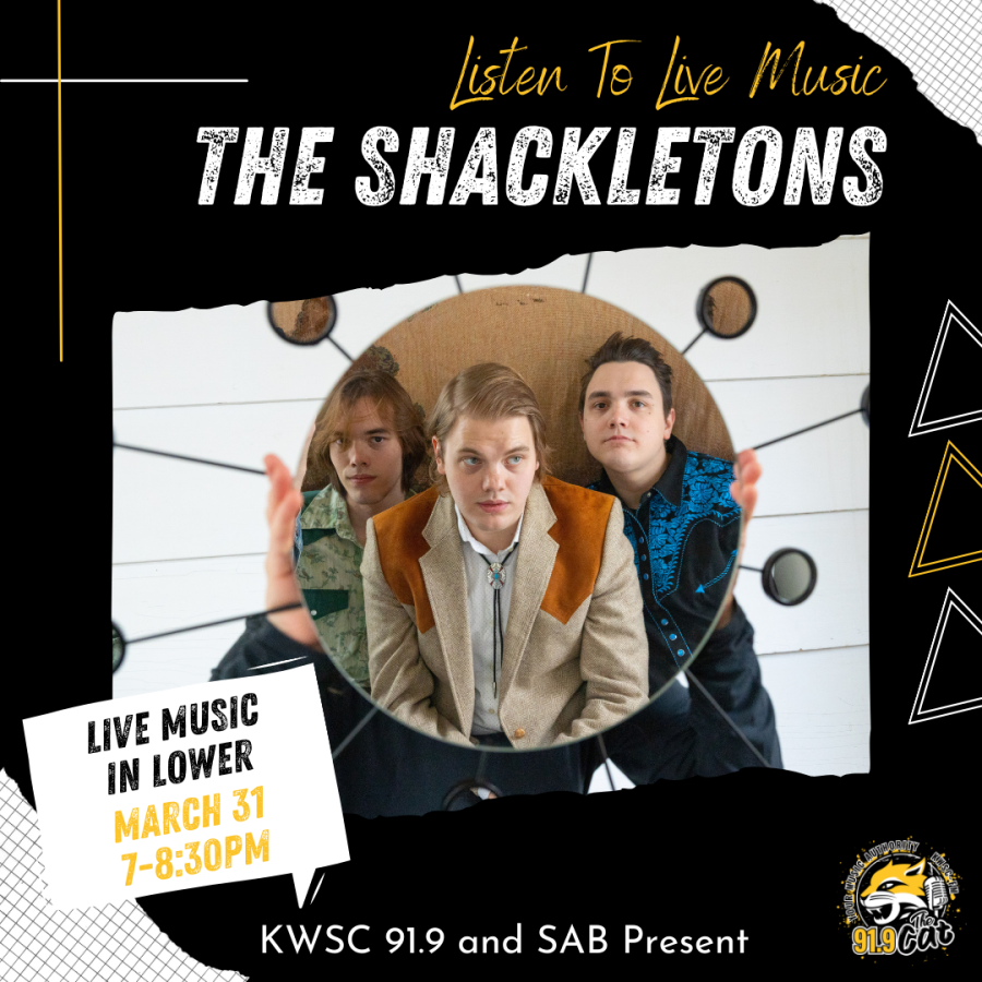 KWSC+91.9+and+SAB+host+The+Shackletons+on+March+31