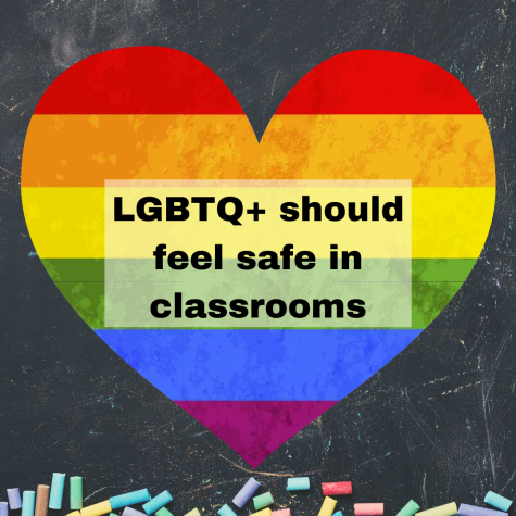 LBGTQ+ students should feel safe in classrooms. 