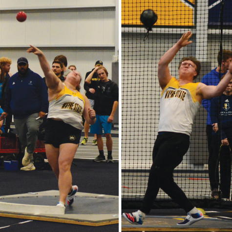 Two WSC throwers awarded NSIC men’s and women’s Track & Field athletes of the week