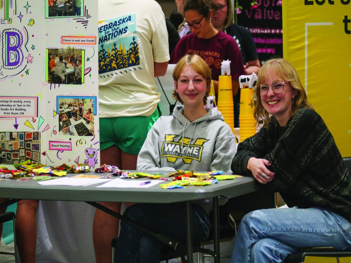 WSC students attend the club fair.